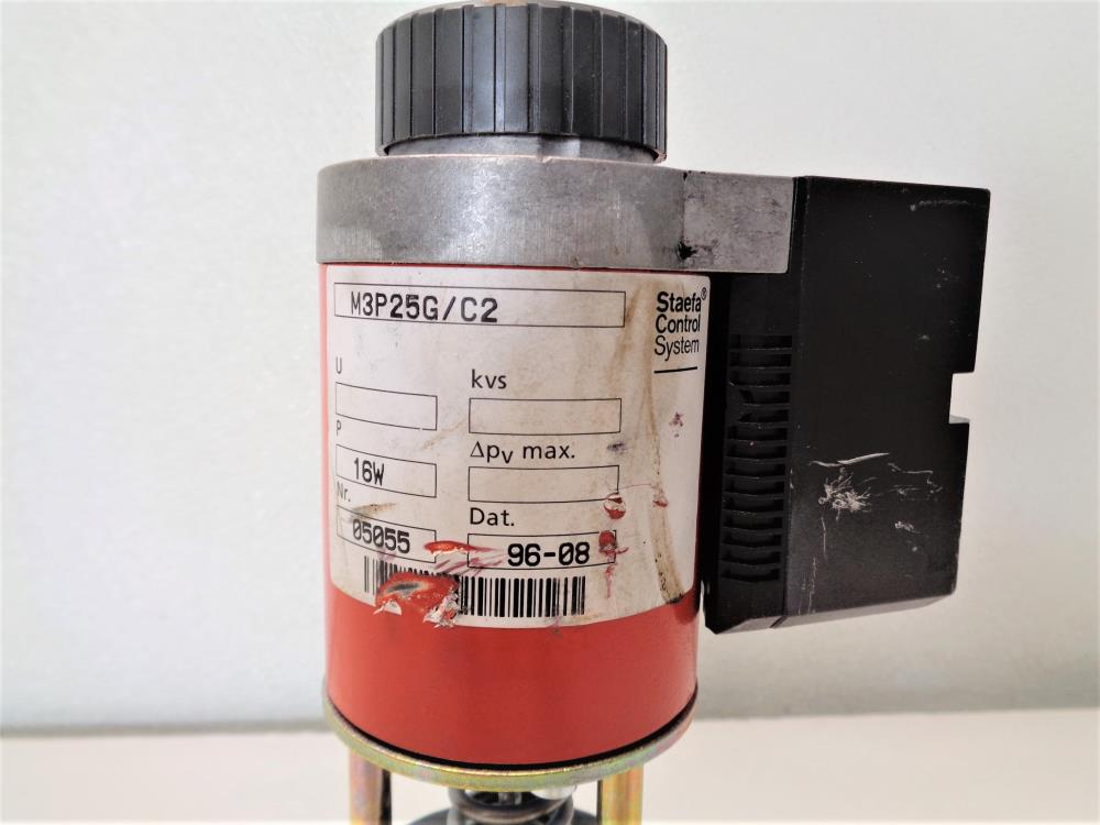 Staefa Control System 1.5" NPT Magnetic Valve M3P25G/C2